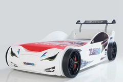 Supers Karbed, 90x190 cm, Wit