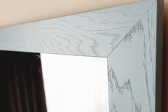 Wood Rechthoekige Staande Spiegel, 150x70 cm, Groen