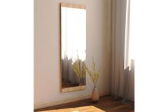Mone Decoratieve Staande Spiegel, 40x120 cm, Natuurlijke Kleur