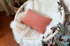 Marne Cushion Cover, 35 x 55 cm, Pink