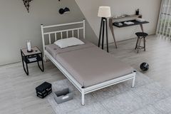 Lima Bedframe, 90x190 cm, Wit