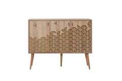 City Geometric Sideboard, Yellow