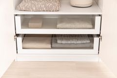 Luna Kast, Glazen Lade, 90 cm