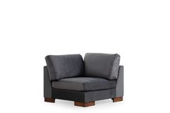 Tulip Modulaire Hoek, Hoekmodule, Grijs