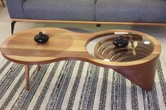 Binnian Coffee Table, Walnut
