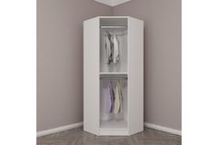 Medway Hoekkast met 1 Deur, Wit