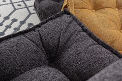 Mocca Opklapbare Fauteuil, Antraciet