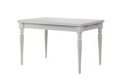 White Eettafelset met Bank, 110x70 cm