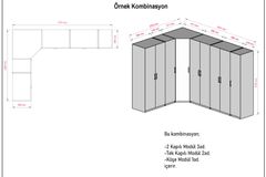 Life Kledingkast met 1 Deur, Wit