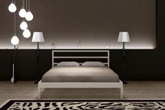 Vigo Bedframe, 140x190 cm, Wit
