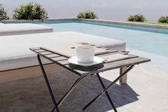 Bino Opklapbare Tuintafel, Rookgrijs