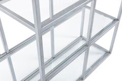 Lola Boekenrek, 160 cm, Zilver