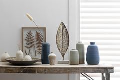 Warm Design Boniface Vazen Set, 3-delig, Bruin