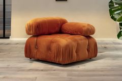 New Bubble Enkele Module Met Rechterarm, Oranje