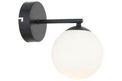 Apliqa Sidra Wandlamp, Zwart