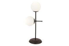Gael Retro Tafellamp, Zwart