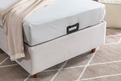 Luna Carpo Boxspring Set, 90x200 cm (Kleurkeuze Stof In Showroom)
