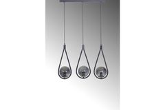 Siena 3-Light Pendant, Chrome