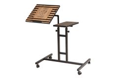 Glen Letter Laptoptafel, Pijnboom en Zwart