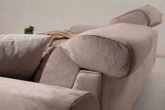 Fri̇do Hoekbank Rechts, Beige