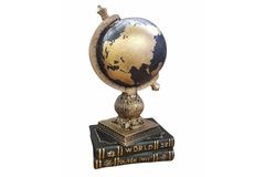Londa Boek en Wereld Decoratief Object, Zwart en Goud