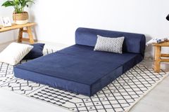 Magic Opklapbare Slaapbank, Donkerblauw