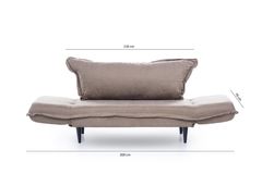 Futon Vino 2-Zitsbank, Nertskleur