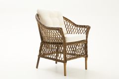 Nova Rattan Tuinset, 4 Zits, Bruin