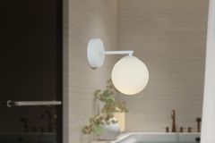 Apliqa Sidra Wandlamp, Wit