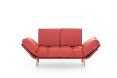Futon Nina 2-Zitsbank, Steenrood