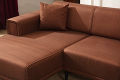 Horizont Hoekbank Links, Steenrood