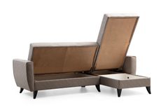 Zaden Hoekbank en Fauteuil, Lichtgrijs