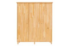 Ranch Houten Kledingkast met 3 Deuren