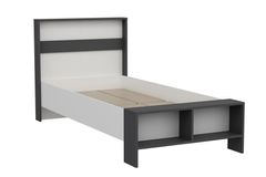 Life Children's Bed Frame, White & Grey