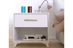 Metalia Nachtkastje, Wit