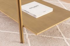 Olivya Salontafel, Messing Verouderd