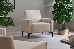 Horizont Fauteuil, Creme