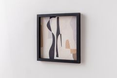 Rune Dubbele Travertijn Gestructureerde Tafel, 40x40 cm