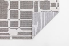 Nishi Machinetapijt, 80x150 cm, Grijs