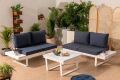 Lyra Outdoor Sofa Set, Navy