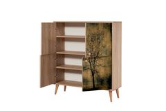 Multicabine Art Kast Houten Poten