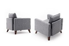 Bella Soft Fauteuil, Grijs