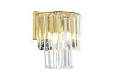 Apliqa Palla Bianca Wandlamp, Mat Goud