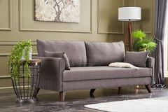 Bella Soft Slaapbank, Bruin