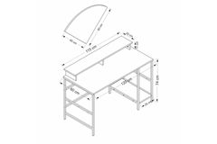 Medway Greta Bureau, Zwart