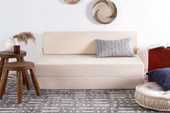 Magic Opklapbare Slaapbank, Beige