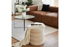 Relax Teddy Poef, Beige