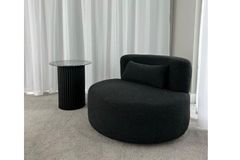 Oslo Fauteuil, Zwart