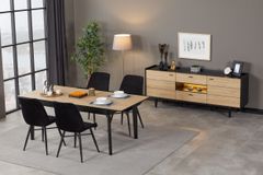 Teta Uitschuifbare Tafel, 160x90 cm