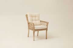 Pirus Rattan 2+1+1 Tuinloungeset, Beige